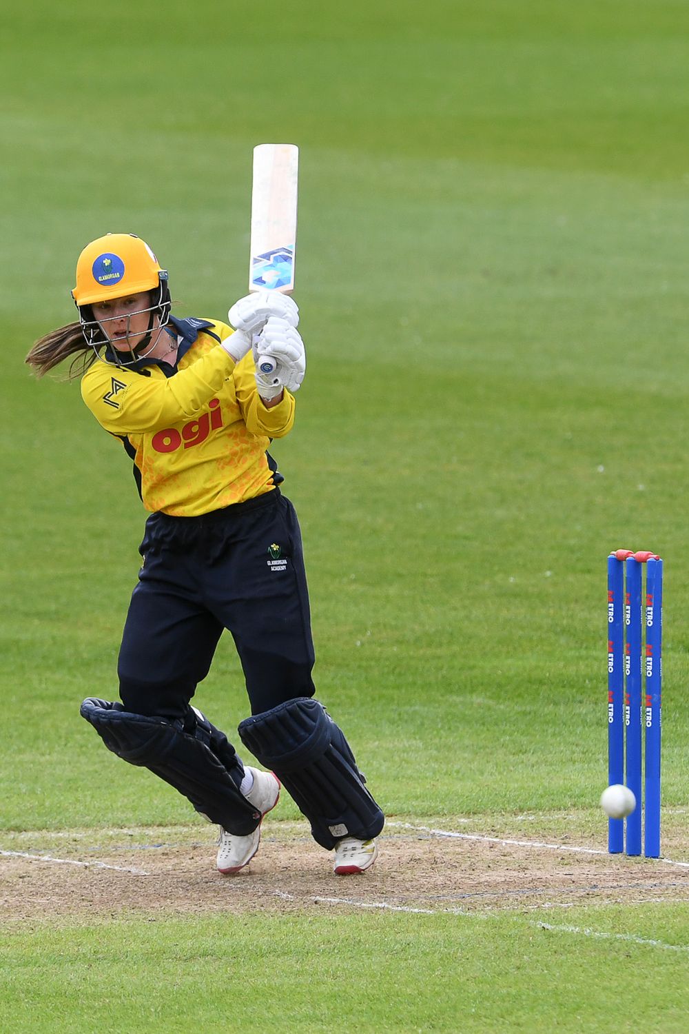 19.04.26 - Glamorgan Women v Leicestershire Foxes Women - Metro Bank One Day Cup Women League 2 - Sara Phillips of Glamorgan Women batting